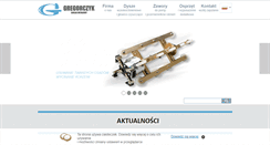 Desktop Screenshot of gregorczyk.com.pl